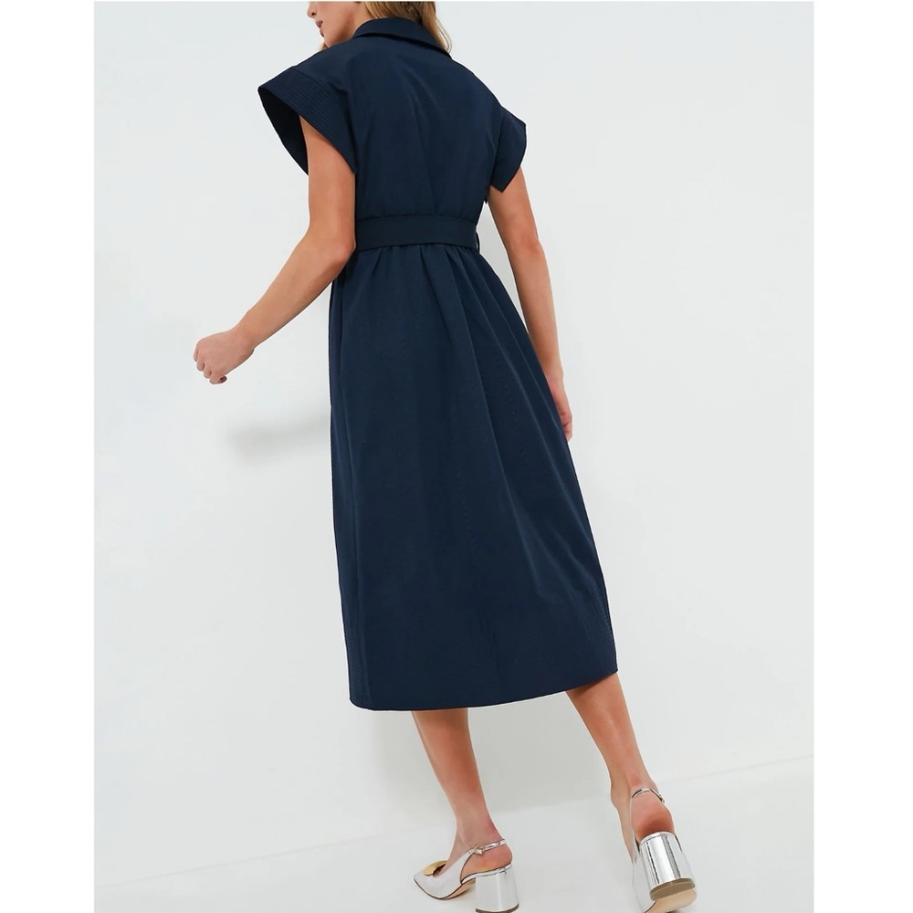 TUCKERNUCK Navy Chloe Dress Size MEDIUM - Picture 4 of 13